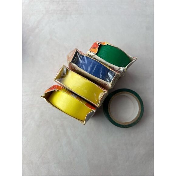 Vintage Mystik Cloth Tape Lot of 5 - Picture 2 of 3